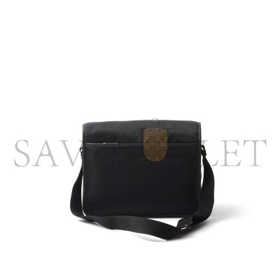 PRADA RE-NYLON AND SAFFIANO LEATHER SHOULDER BAG 2VD768 (32*24*12cm)